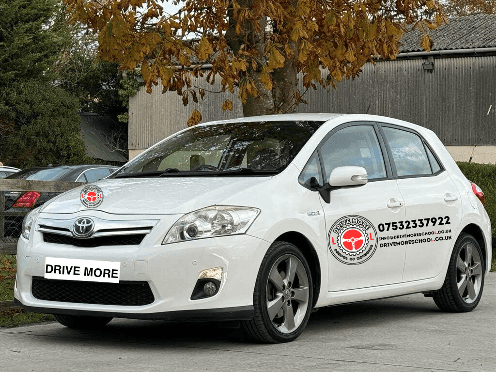 Driving school car